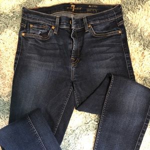 7 for All Mankind “Ankle Skinny” Size 29